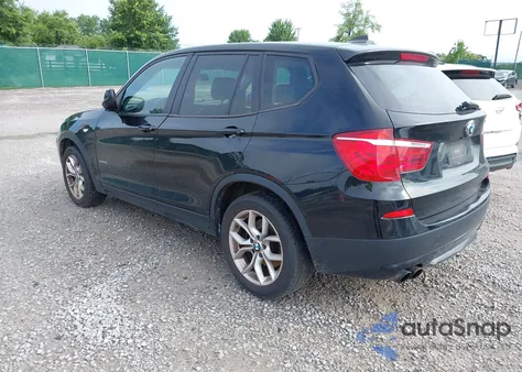2013 BMW X3 xDrive28I from USA, damaged, VIN 5UXWX9C59D0D00970